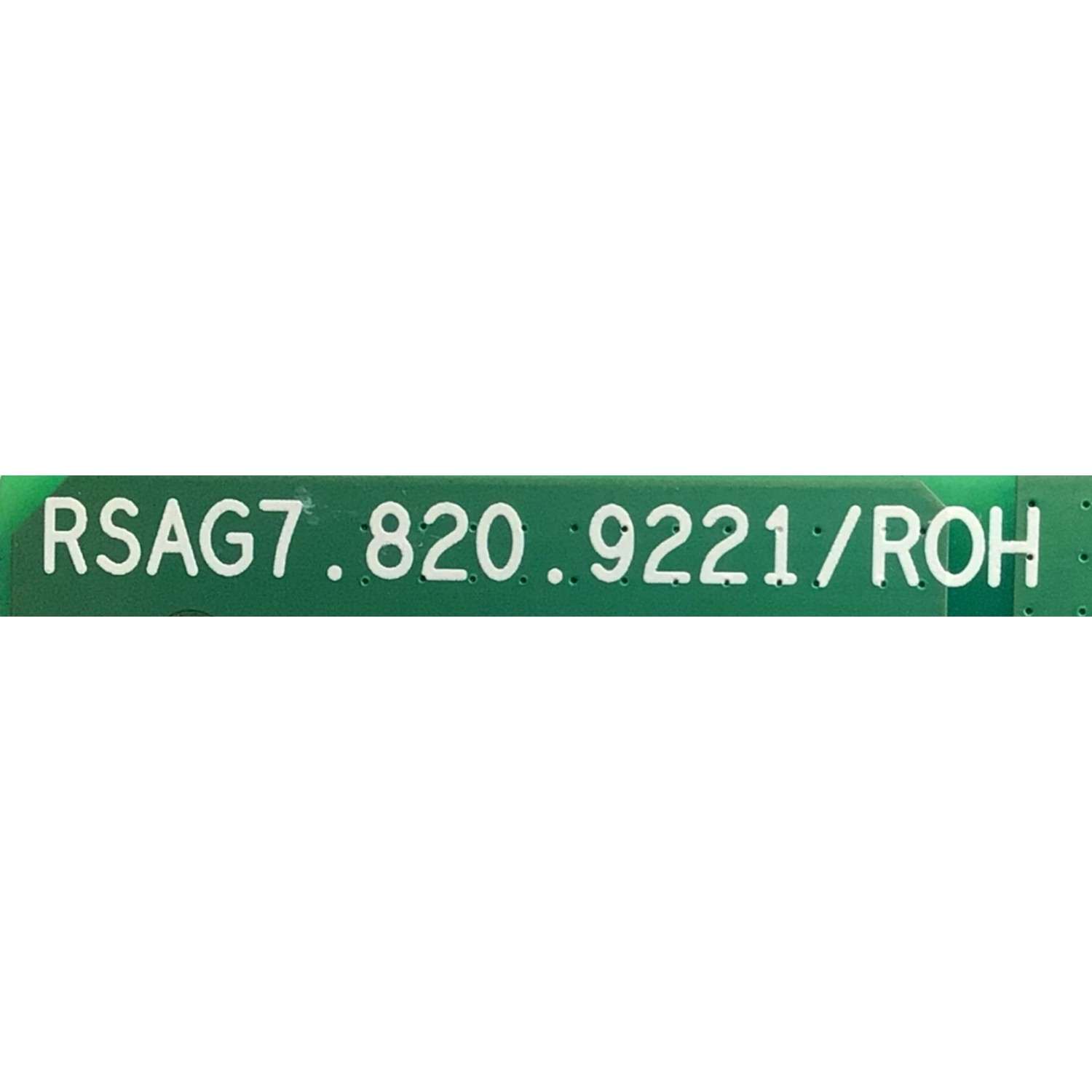 KIT DE TARJETAS PARA TV HISENSE / NUMERO DE PARTE MAIN FUENTE 272019 / RSAG7.820.9221/ROH / HU58A6109FUWR / 263340 / NUMERO DE PARTE T-CON CV580U1-T01-CB-1 / E3CCBB5800010G / PANEL HD58X1U91-L1\S0\CKD3A\ROH  / DISPLAY CV580U1-T01 / MODELO 58R6E3 58A6109 - Imagen 4